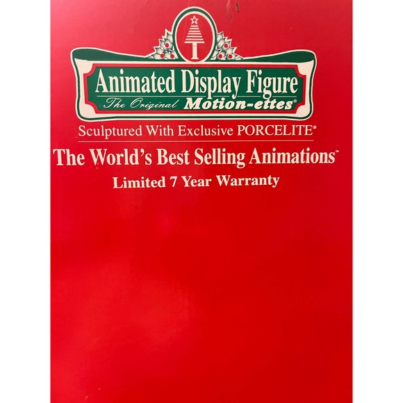 Christmas Vintage Telco Animated Display Bear Motion Ettes - Picture 10 of 13